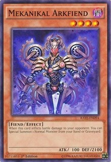 Mekanikal Arkfiend #RATE-EN094