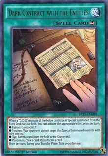 Dark Contract with the Entities #RATE-EN099