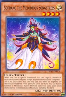 Soprano the Melodious Songstress (Starfoil) #SP17-EN013