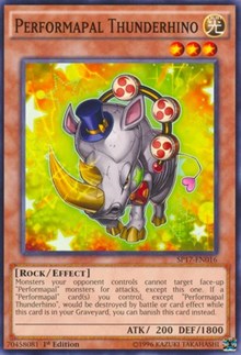 Performapal Thunderhino #SP17-EN016