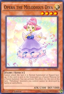 Opera the Melodious Diva (Starfoil) #SP17-EN020