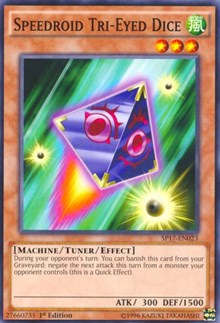 Speedroid Tri-Eyed Dice #SP17-EN023