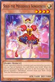 Solo the Melodious Songstress (Starfoil) #SP17-EN030