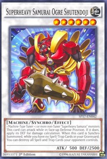 Superheavy Samurai Ogre Shutendoji #SP17-EN042