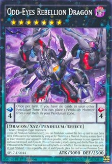 Odd-Eyes Rebellion Dragon (Starfoil) #SP17-EN044