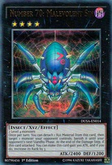 Number 70: Malevolent Sin #DUSA-EN014