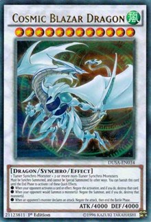 Cosmic Blazar Dragon #DUSA-EN034