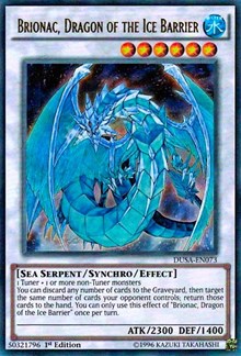 Brionac, Dragon of the Ice Barrier #DUSA-EN073