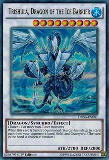 Trishula, Dragon of the Ice Barrier #DUSA-EN081