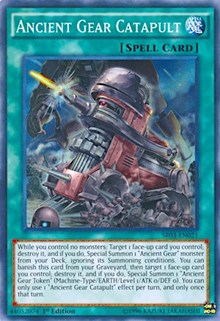 Ancient Gear Catapult #SR03-EN021