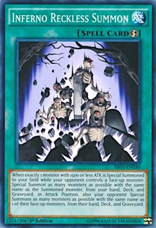 Inferno Reckless Summon #SR03-EN030