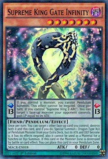 Supreme King Gate Infinity #MACR-EN018