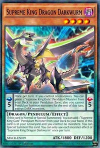 Supreme King Dragon Darkwurm #MACR-EN019