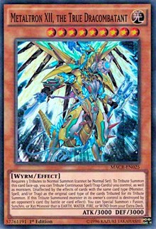 Metaltron XII, the True Dracombatant #MACR-EN025