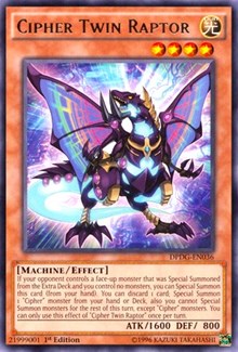 Cipher Twin Raptor #DPDG-EN036