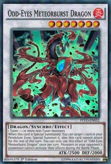 Odd-Eyes Meteorburst Dragon #PEVO-EN032