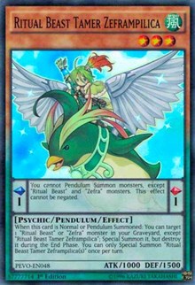 Ritual Beast Tamer Zeframpilica #PEVO-EN048