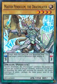 Master Pendulum, the Dracoslayer #PEVO-EN059