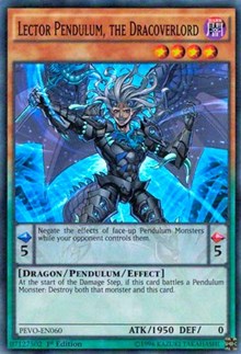 Lector Pendulum, the Dracoverlord #PEVO-EN060