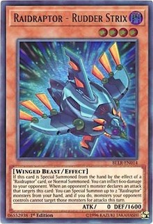 Raidraptor - Rudder Strix #BLLR-EN014