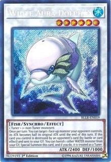 White Aura Dolphin #BLLR-EN019