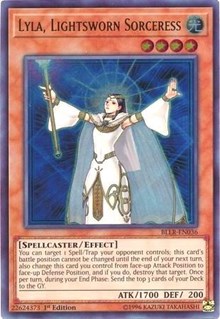 Lyla, Lightsworn Sorceress #BLLR-EN036