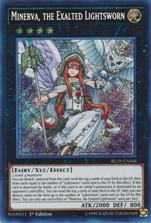 Minerva, the Exalted Lightsworn #BLLR-EN044
