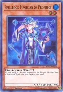 Spellbook Magician of Prophecy #BLLR-EN050