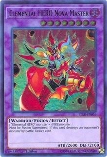 Elemental HERO Nova Master #BLLR-EN056