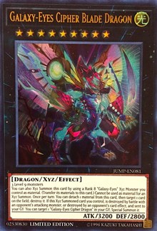 Galaxy-Eyes Cipher Blade Dragon #JUMP-EN081