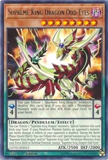 Supreme King Dragon Odd-Eyes #COTD-EN015