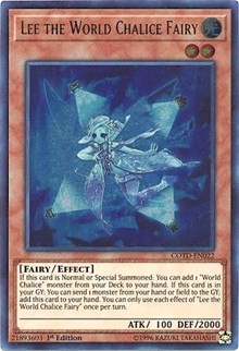 Lee the World Chalice Fairy #COTD-EN022