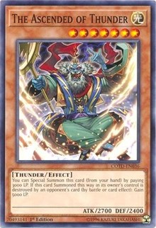 The Ascended of Thunder #COTD-EN036
