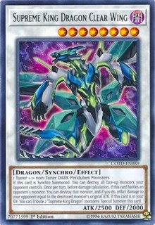 Supreme King Dragon Clear Wing #COTD-EN039