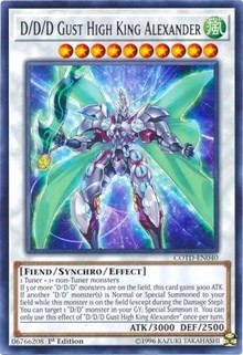 D/D/D Gust High King Alexander #COTD-EN040