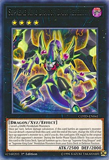 Supreme King Dragon Dark Rebellion #COTD-EN041