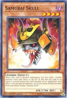 Samurai Skull #COTD-EN081