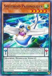 Speedroid Passinglider #COTD-EN098