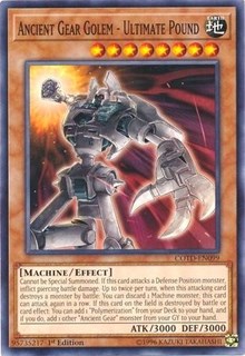 Ancient Gear Golem - Ultimate Pound #COTD-EN099