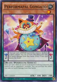 Performapal Gongato #MP17-EN059