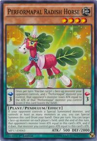 Performapal Radish Horse #MP17-EN063