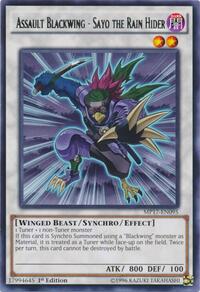 Assault Blackwing - Sayo the Rain Hider #MP17-EN095