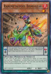 Raremetalfoes Bismugear #MP17-EN142