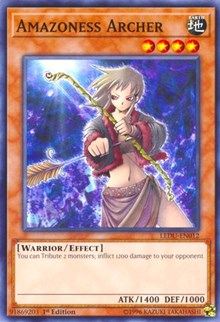 Amazoness Archer #LEDU-EN012
