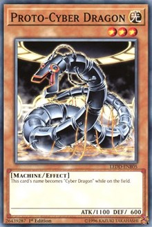 Proto-Cyber Dragon #LEDD-ENB05