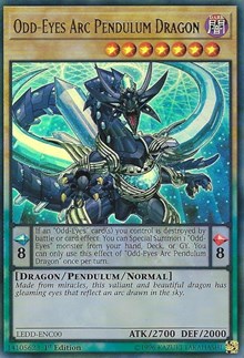 Odd-Eyes Arc Pendulum Dragon #LEDD-ENC00