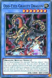 Odd-Eyes Gravity Dragon #LEDD-ENC12