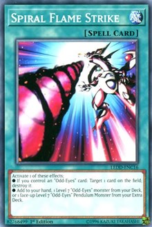 Spiral Flame Strike #LEDD-ENC16