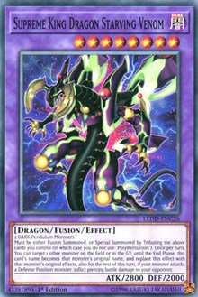 Supreme King Dragon Starving Venom #LEDD-ENC26