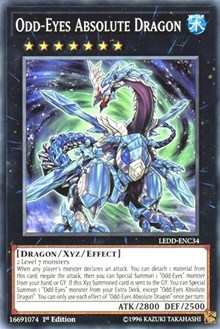 Odd-Eyes Absolute Dragon #LEDD-ENC34